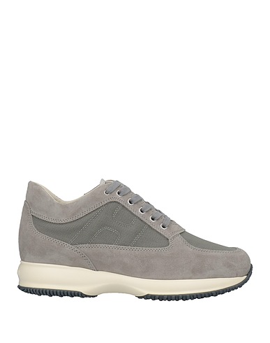 HOGAN Sneakers Grigio Fibre tessili, Pelle