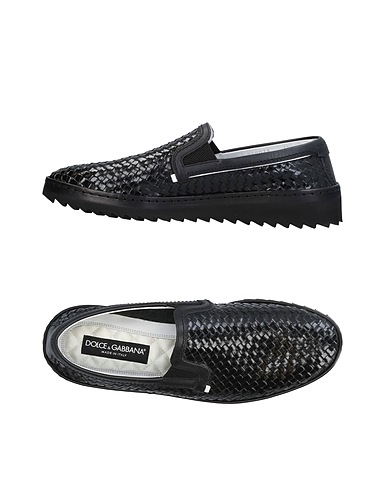DOLCE&GABBANA Sneakers Black 90% Buffalo leather, 10% Calfskin