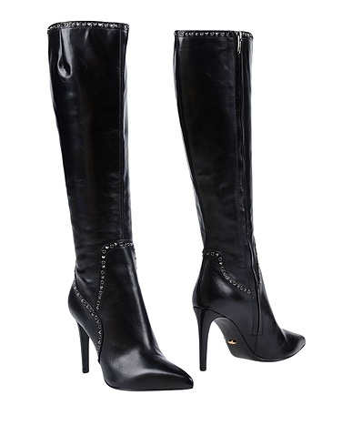 SERGIO ROSSI Boots Black Soft Leather