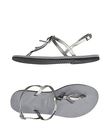HAVAIANAS Flip flops HAV. YOU RIVIERA MAXI
 Grey Textile fibres