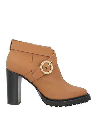 POLLINI Stivaletti Cammello Pelle