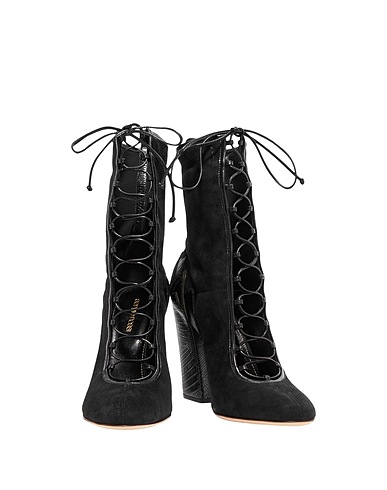 SERGIO ROSSI Ankle boot Black Leather