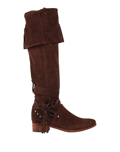SEE BY CHLOÉ Boots Chocolate brown Leather