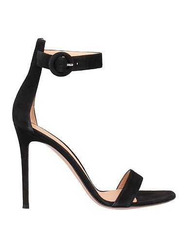 GIANVITO ROSSI Sandals Black Leather