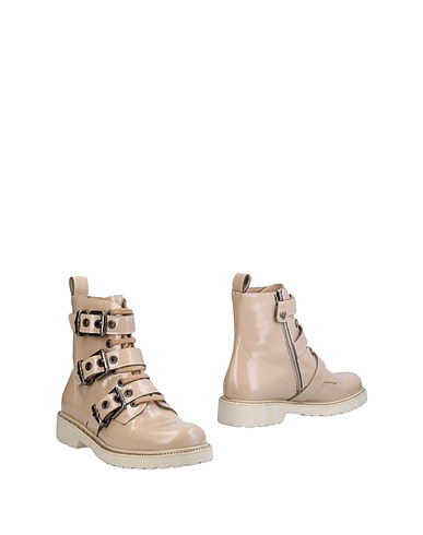 TWINSET Ankle boot Beige Soft Leather