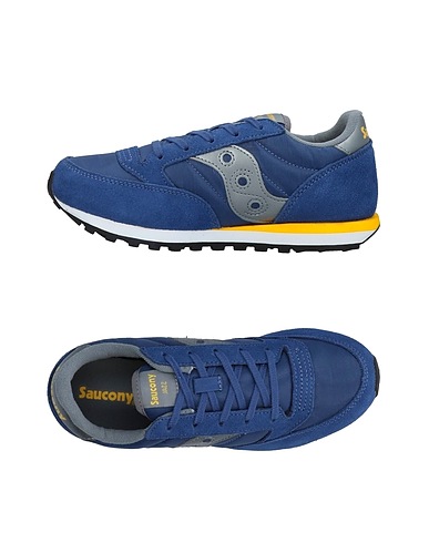 SAUCONY Sneakers Blau Leder