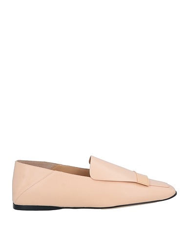 SERGIO ROSSI Loafers Light pink Soft Leather