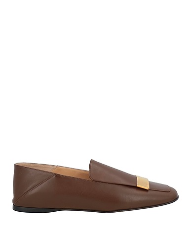 SERGIO ROSSI Mocassino Cioccolato Pelle