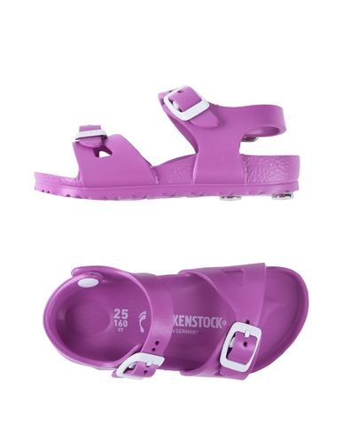 purple rubber birkenstocks