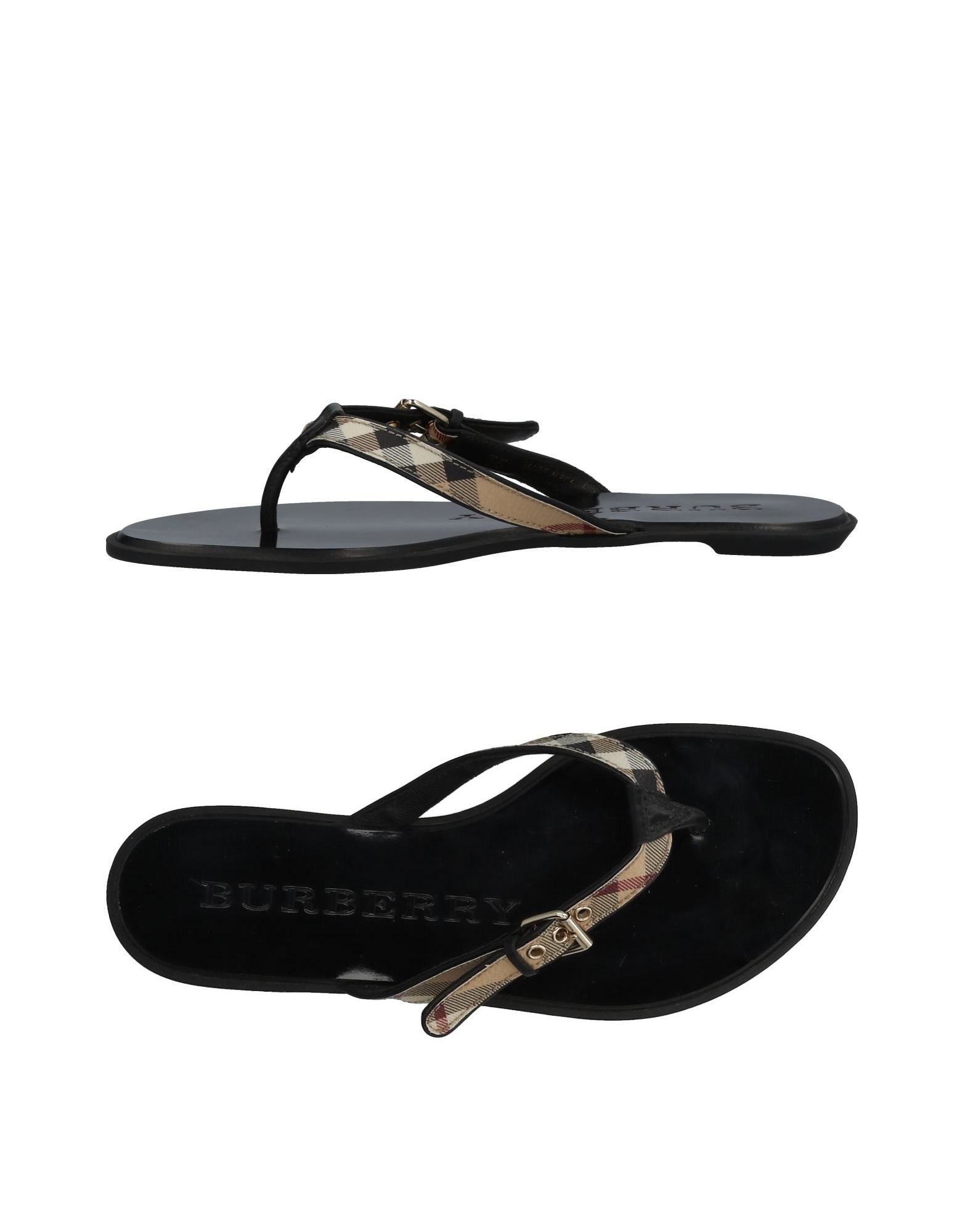 burberry flip flops womens