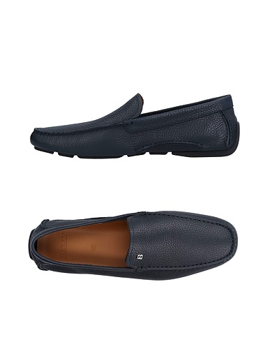 BALLY Loafers Midnight blue Calfskin