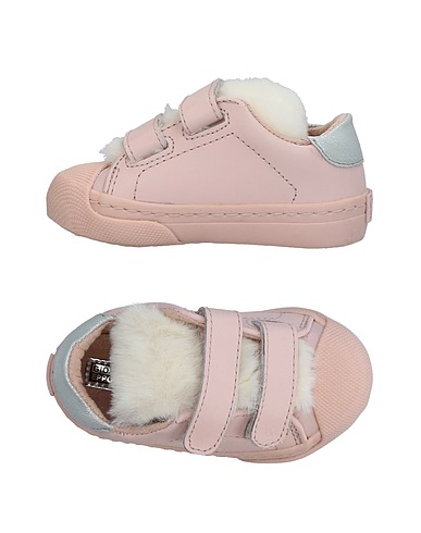 GIOSEPPO Sneakers Rosa Leder, Gewebefasern