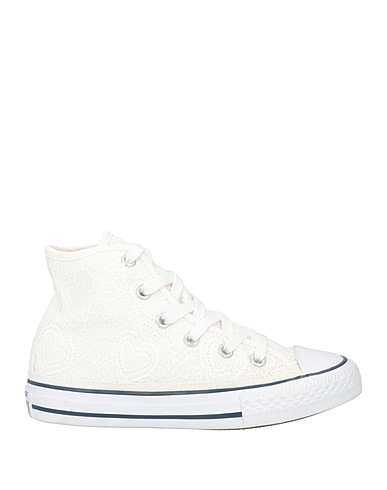 CONVERSE Canvas sneakers  CTAS HI WHITE/GARNET/INSIGNIA BLUE
 White Textile fibers