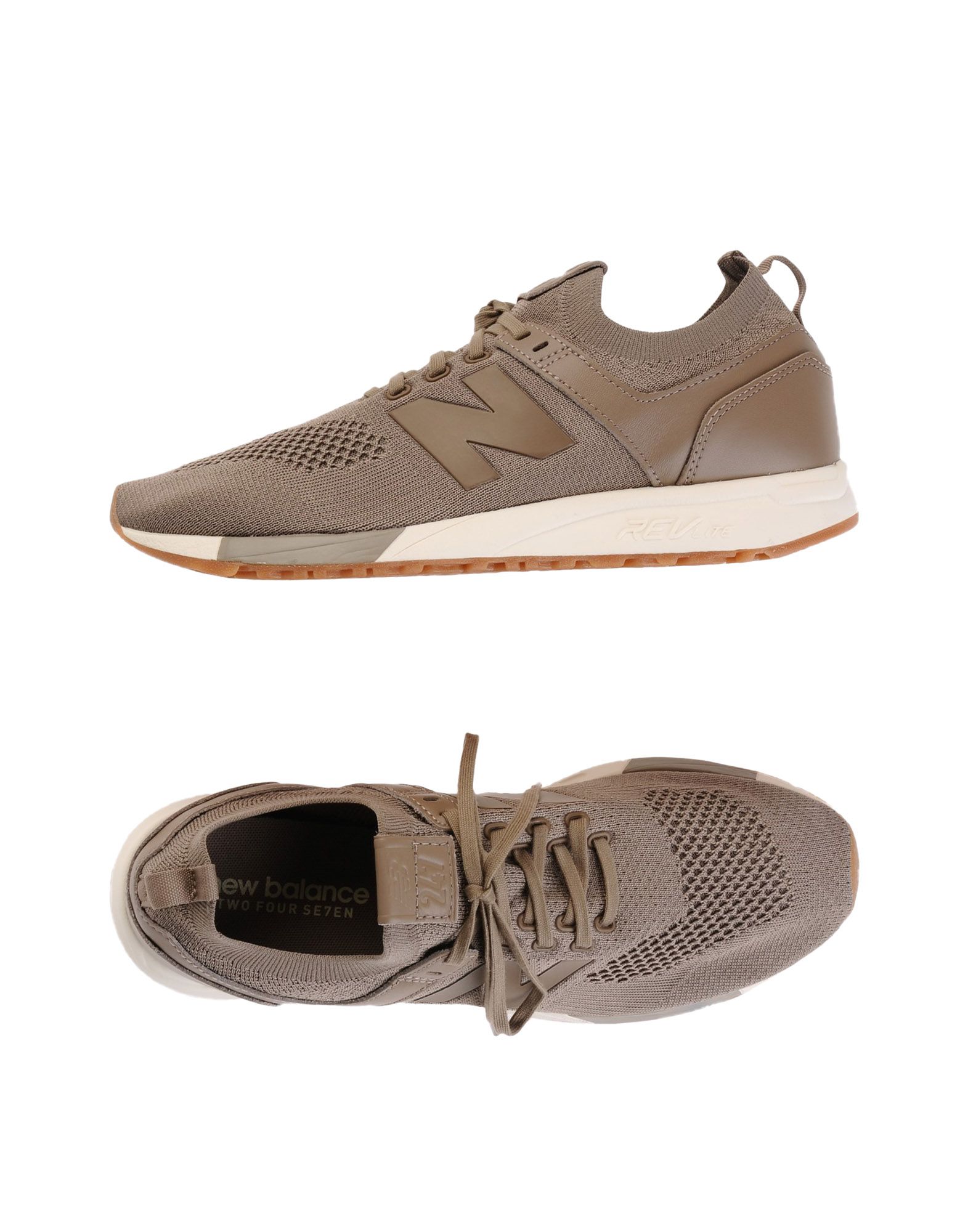 new balance knit sneakers