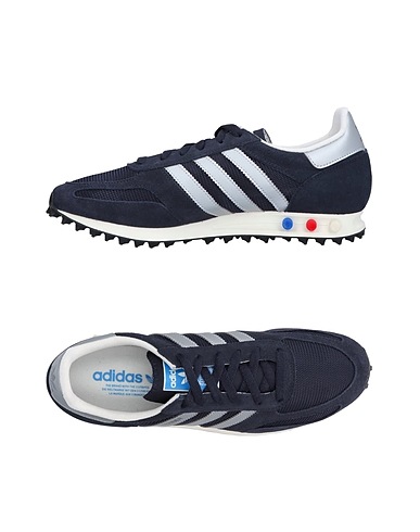 ADIDAS ORIGINALS Sneakers Nachtblau Leder, Gewebefasern