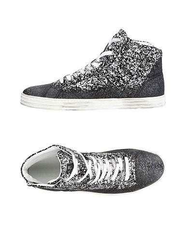 HOGAN REBEL Sneakers Black Soft Leather