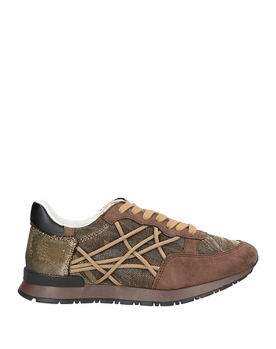 L4K3 Sneakers Marrone Fibre tessili
