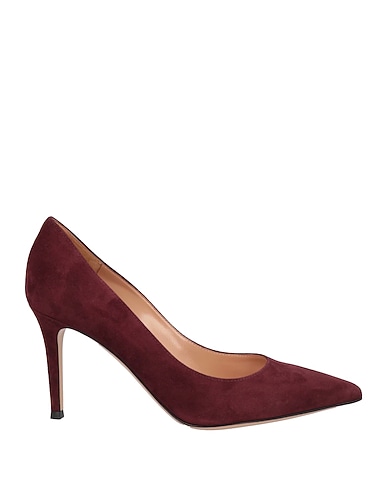 GIANVITO ROSSI Court CIOCCOLATO Chamois leather