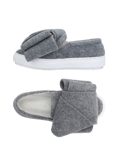 Olivia's Bow Sneakers In Grey