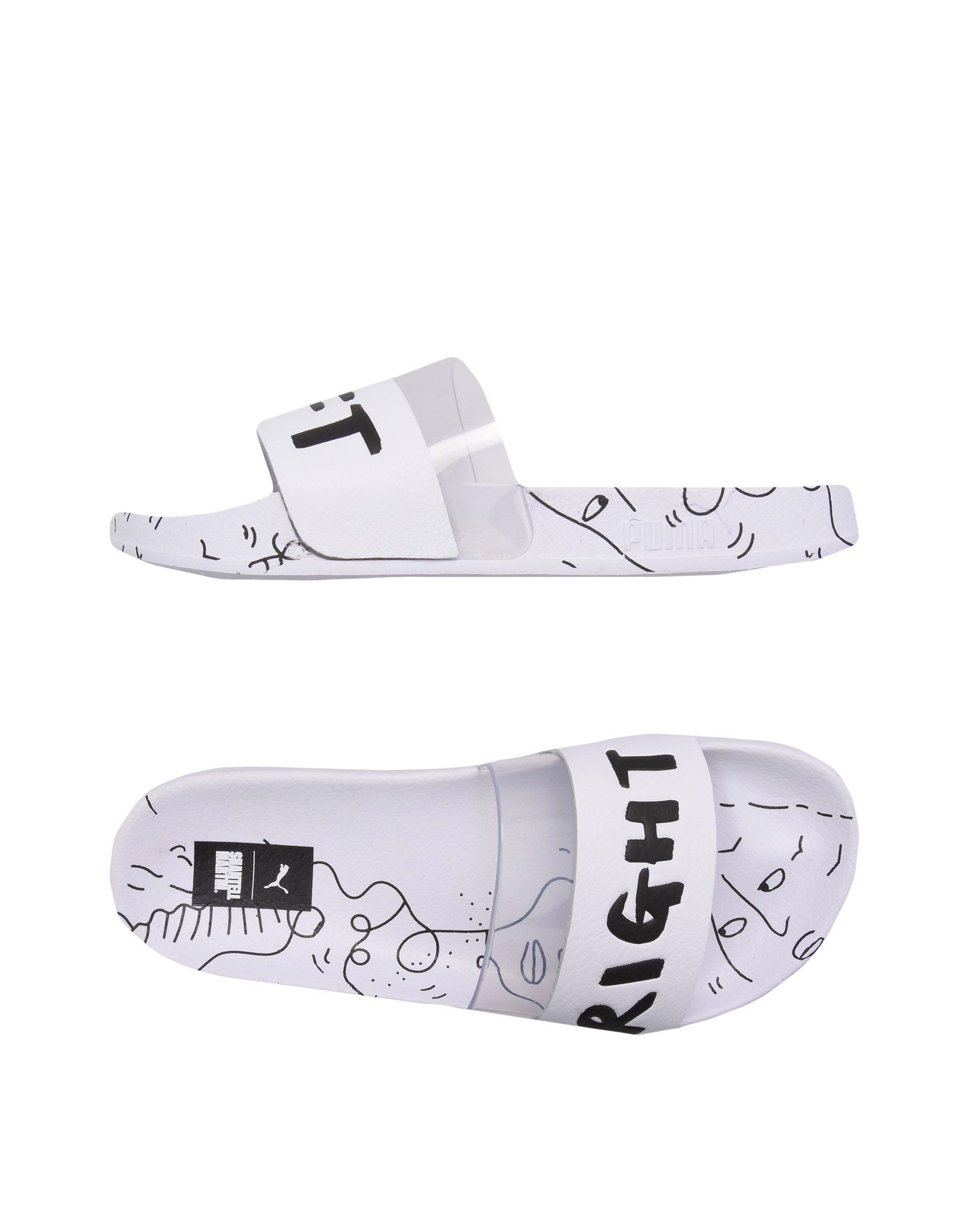 puma x shantell martin slides