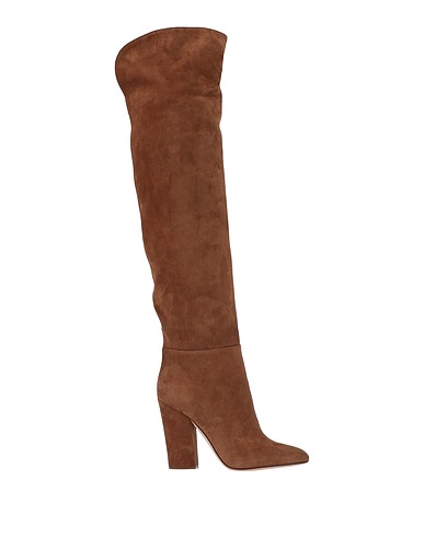 SERGIO ROSSI Boots Brown Soft Leather