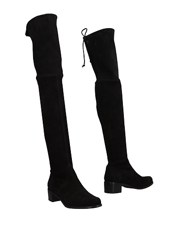 STUART WEITZMAN Boots Black Leather