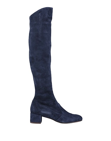 L' AUTRE CHOSE Boots Midnight blue Leather