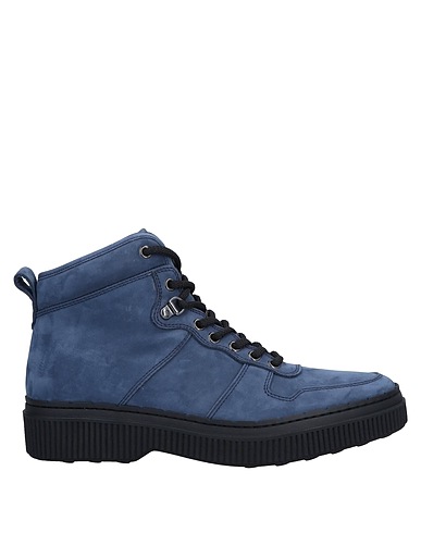 TOD'S Ankle boot Slate blue Leather