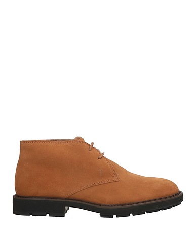 TOD'S Ankle boot Camel Shearling