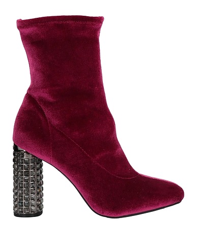 NINA New York Ankle boot Garnet Textile fibres