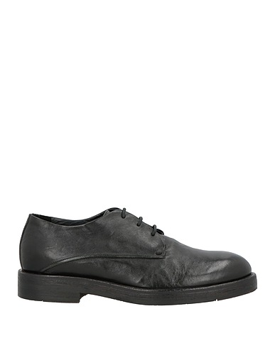 ERNESTO DOLANI Laced shoes Charcoal Leather