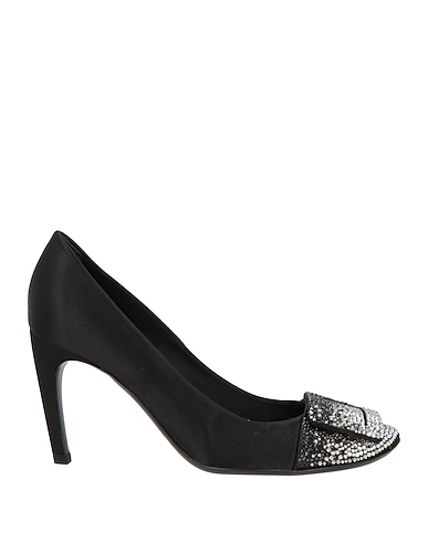 ROGER VIVIER Pump Black Textile fibers