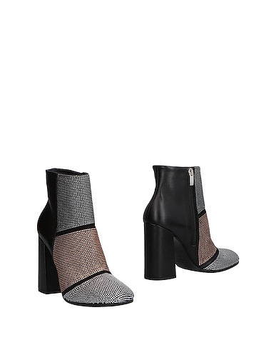 JANET & JANET Ankle boot Black Leather