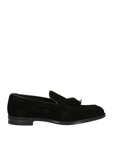 DOUCAL'S Loafers Black Leather