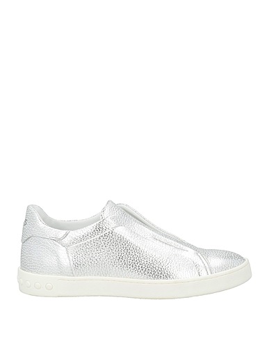 TOD'S Sneakers Plata Cuero