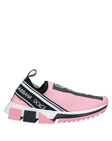 DOLCE&GABBANA Sneakers Pink 70% Polyamide, 20% Elastane, 5% Cotton, 3% Viscose, 2% Other Fibres