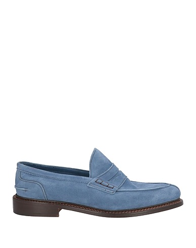 TRICKER'S Loafers Light blue Leather