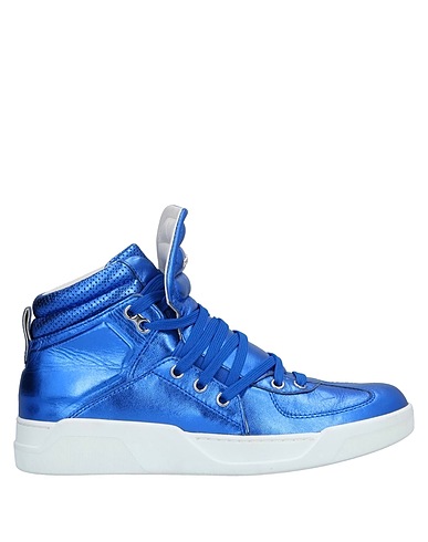 DOLCE&GABBANA Sneakers Blue 59% Lambskin, 41% Calfskin