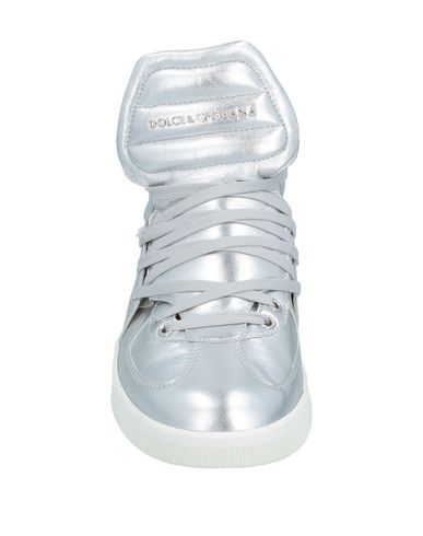 Dolce & Gabbana Sneakers In Silver