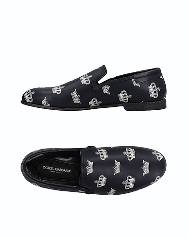DOLCE&GABBANA Loafers Black 100% Calfskin