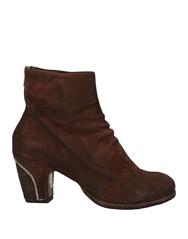 OFFICINE CREATIVE ITALIA Ankle boot Brown Leather