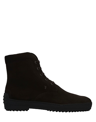 TOD'S Ankle boot Dark brown Soft Leather