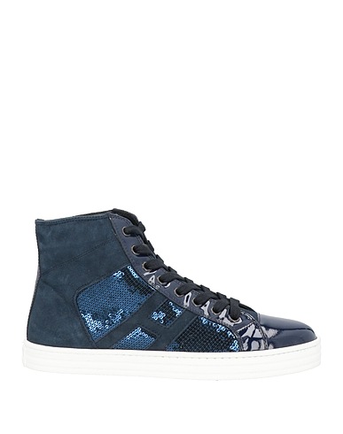 HOGAN REBEL Sneakers Navy Leather