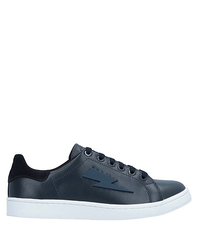 NEIL BARRETT Sneakers Blu notte Pelle