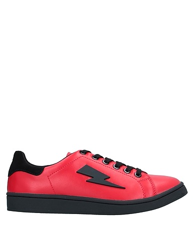 NEIL BARRETT Sneakers Rosso Pelle