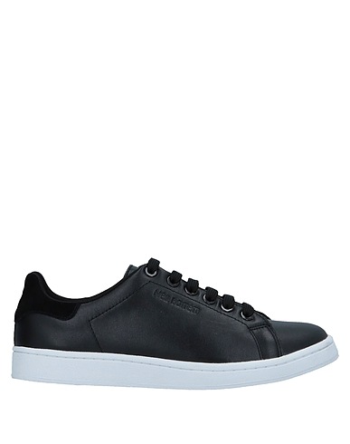 NEIL BARRETT Sneakers Schwarz Leder