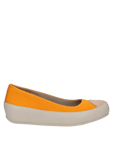 FITFLOP Court Marigold Textile fibres, Leather