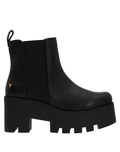 WINDSOR SMITH Bottine Noir Cuir