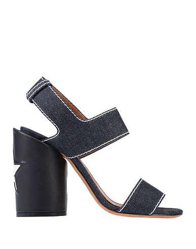 GIVENCHY Sandals Midnight blue Textile fibres