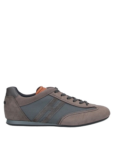 HOGAN スニーカー カーキ 革（なめし加工） 50% / ポリエステル 50%